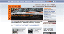 Desktop Screenshot of mcmullenhvac.com